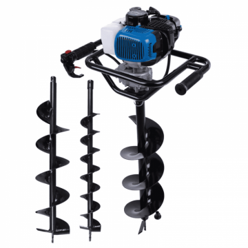 Motoburghiu cu 3 burghie EB2000 Scheppach 5904704903, 1.97 Cp, O100-200 mm Motoburghiu cu 3 burghie EB2000 Scheppach 5904704903, 1.97 Cp, O100-200 mm